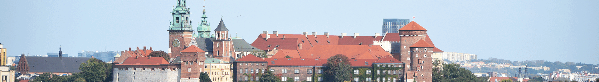Panoramic photos of Kraków